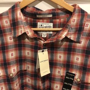Lucky Brand - Western / Aztec theme shirt